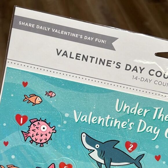 Valentine’s Advent Countdown Calendar Under The Sea Each Day Reveals Fun Message - Picture 6 of 11